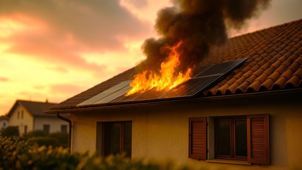 Nidi sotto i pannelli fotovoltaici: incendio e rischi elettrici