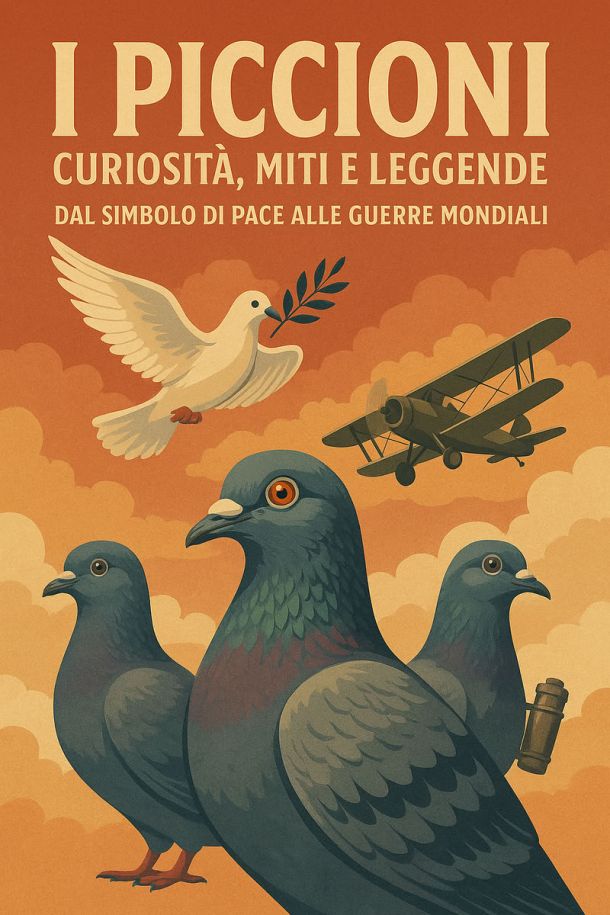Piccioni: curiosità miti e leggende. Dal simbolo di pace alle guerre mondiali