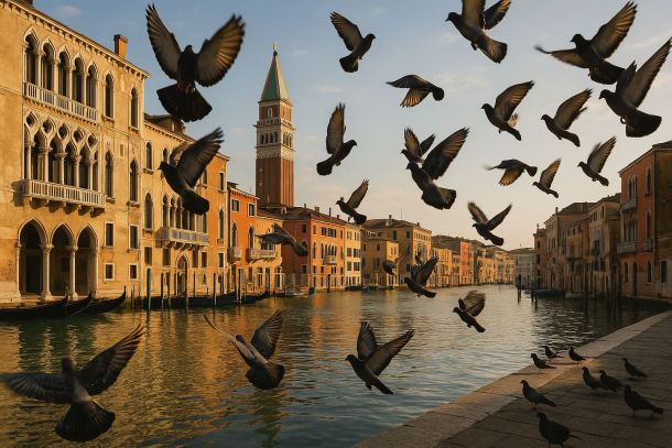 Allontanamento Piccioni Venezia- Falco Installazioni i professionisti