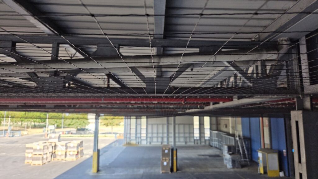 Reti a soffitto Capannone -Massa Lombarda Ravenna